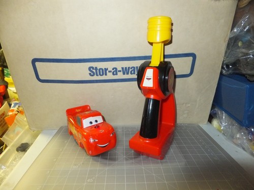 Geotrax Pixar Cars Lightning McQueen Remote Control Car Controller Works 2008