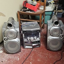 JVC MX-GT88 Stereo System Giga Tube,speakers only Vintage -READ description