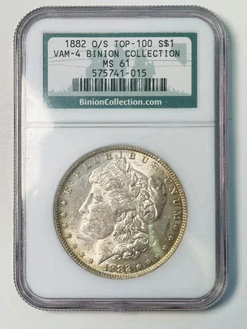 PCGS-MS61 アメリカ 1882O　モルガンダラー銀貨 ニューオリンズ MS 61 Graded 1882 Year Morgan US Dollars (1878-1921) for sale | eBay