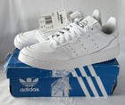 Adidas Supercourt J EE7726 White Leather Trainers UK 5.5 EU 38 2/3 BNWT