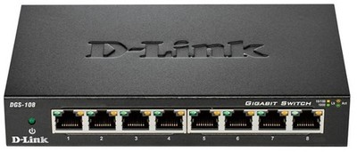 D-LINK - 8-Port Gigabit Ethernet Switch