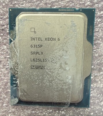 Processor Intel Xeon 6315P 4-core
