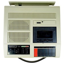 Califone CAS5272 Cassette Recorder & Player Tested Works 4‑D Battery Unit