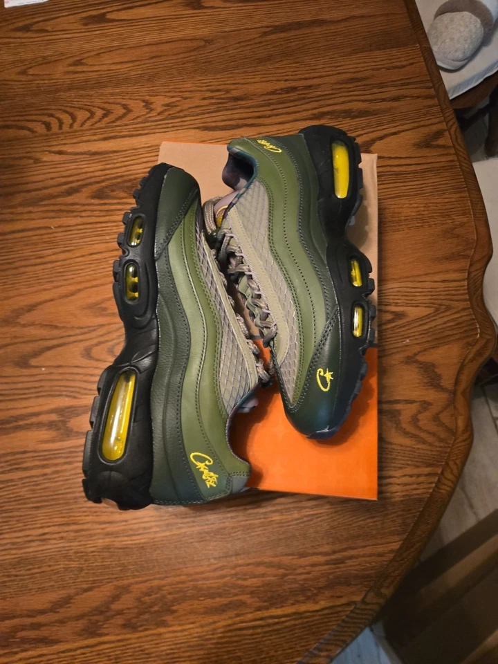 Nike Air Max 95 Corteiz Gutta Verde SP Reglas El Mundo FB2709-300 Talla 7.5  Foto 3 de 4