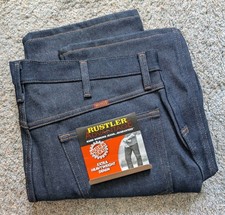 Rustler Dark Blue Denim Bootcut Jeans 36x30 NWT