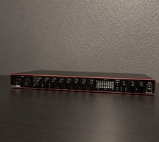 Focusrite Scarlett 18i20 Rackmount 8-Channel Mic Preamp Interface Phantom Power