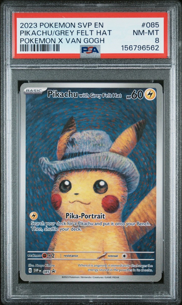 Preços baixos em Pikachu with Grey Felt Hat 085 Sv: Scarlet
