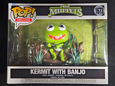 Funko Pop! - Kermit with Banjo - Deluxe - The Muppets - Vinyl Figure - #1673