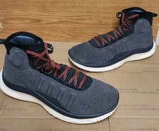 Under Armour Curry 4 Flotro Gray Men Size 17 NEW Under Armour Curry 4 FloTro Basketball Shoes Jet Gray  main image 3