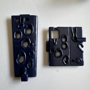 1984 GI Joe Cobra Rattler Battle Damage Panels Set of Two
