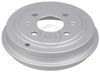 2X A.B.S. Bremstrommel 2416-S FüR Fiat Lancia Ford Punto KA Tipo Panda Delta RU8