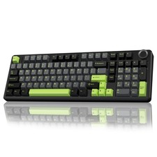 AULA F99 Pro Wireless Mechanical Keyboard with Knob,Creamy Sound,Tri-Mode BT5...