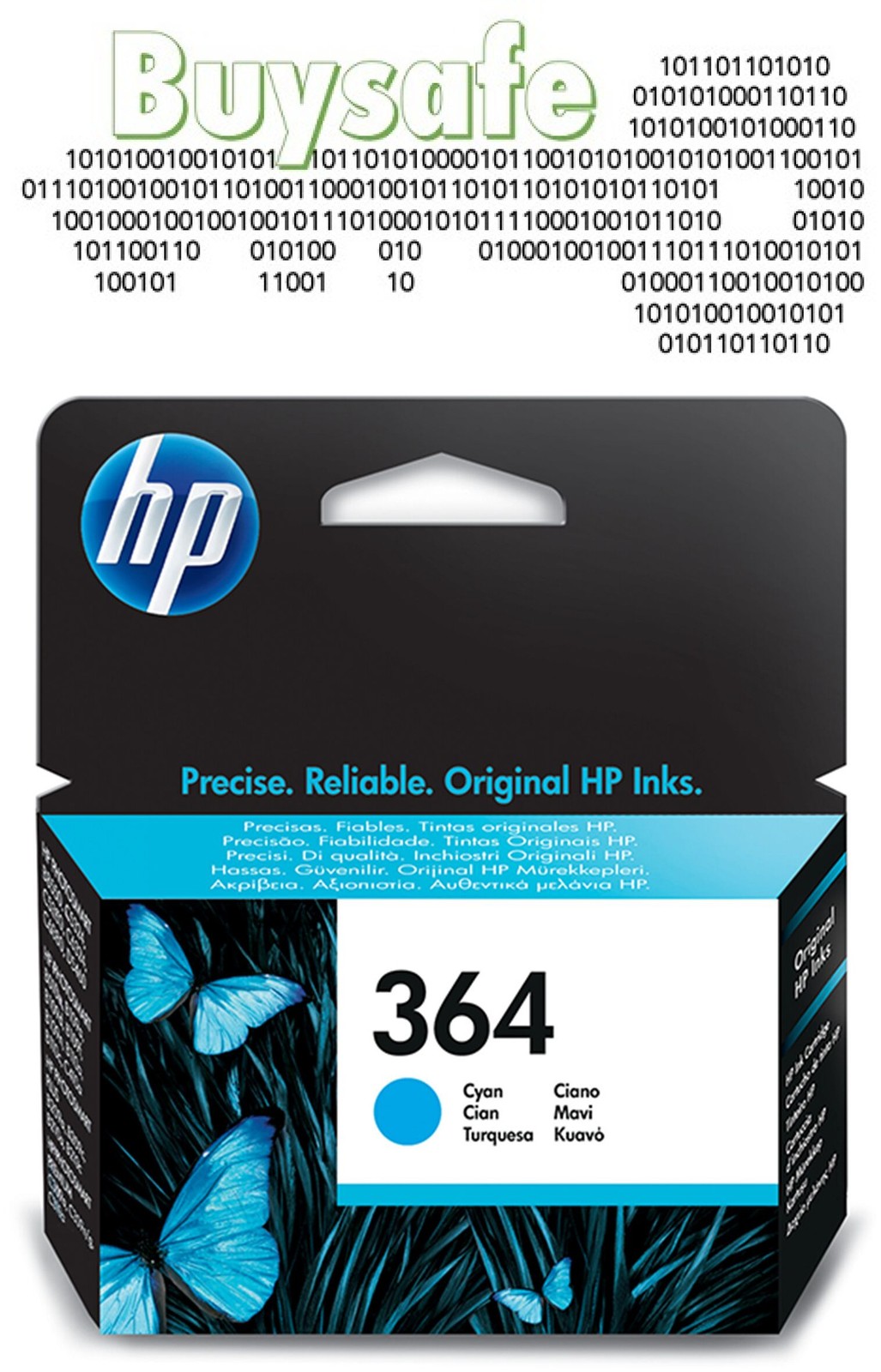 HP 364 Cyan Original Ink Cartridge - CB318EE
