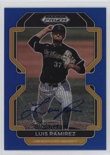 2022 Panini Prizm Draft Picks Blue 61/99 Luis Ramirez #PDP199 Auto 0u66