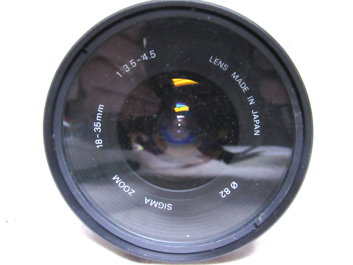 SIGMA ZOOM 18-35mm F/3.5-4.5 D ASPHERICAL Lens w/ Filter | eBay