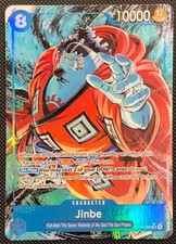 One Piece OP14-049 Jinbe SR Alt Art OP14 The Azure's Seven English NM