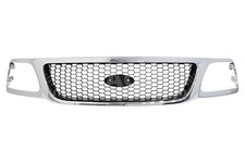 For 2000 2001 2002 2003 2004 Ford F150 Grille Grill Assembly Chrome