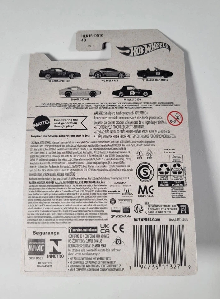 Hot Wheels JDM Japanese Classics Full Set of 5 Cars 2023 Walmart Exclusive - Image 3 of 4