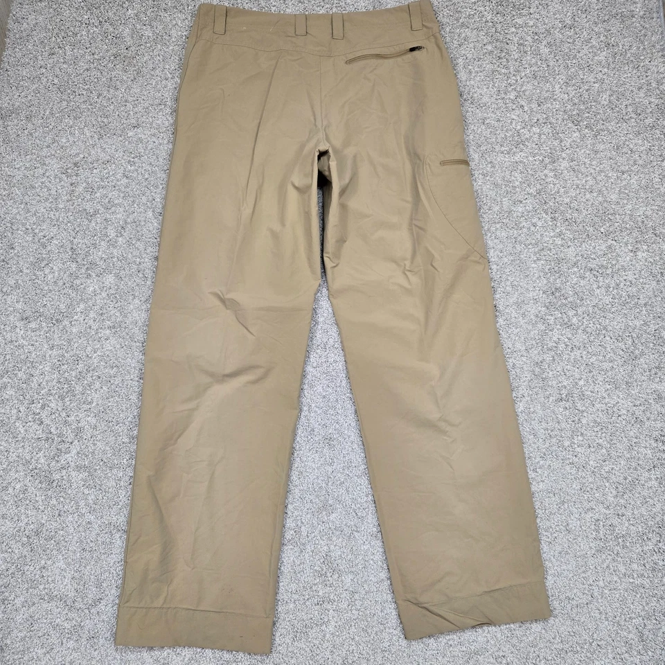 PANTALONES PATAGONIA ROCK GUIDE HOMBRE 34X32 BEIGE TOSTADO TECH CARGO LIGEROS Foto 3 de 4