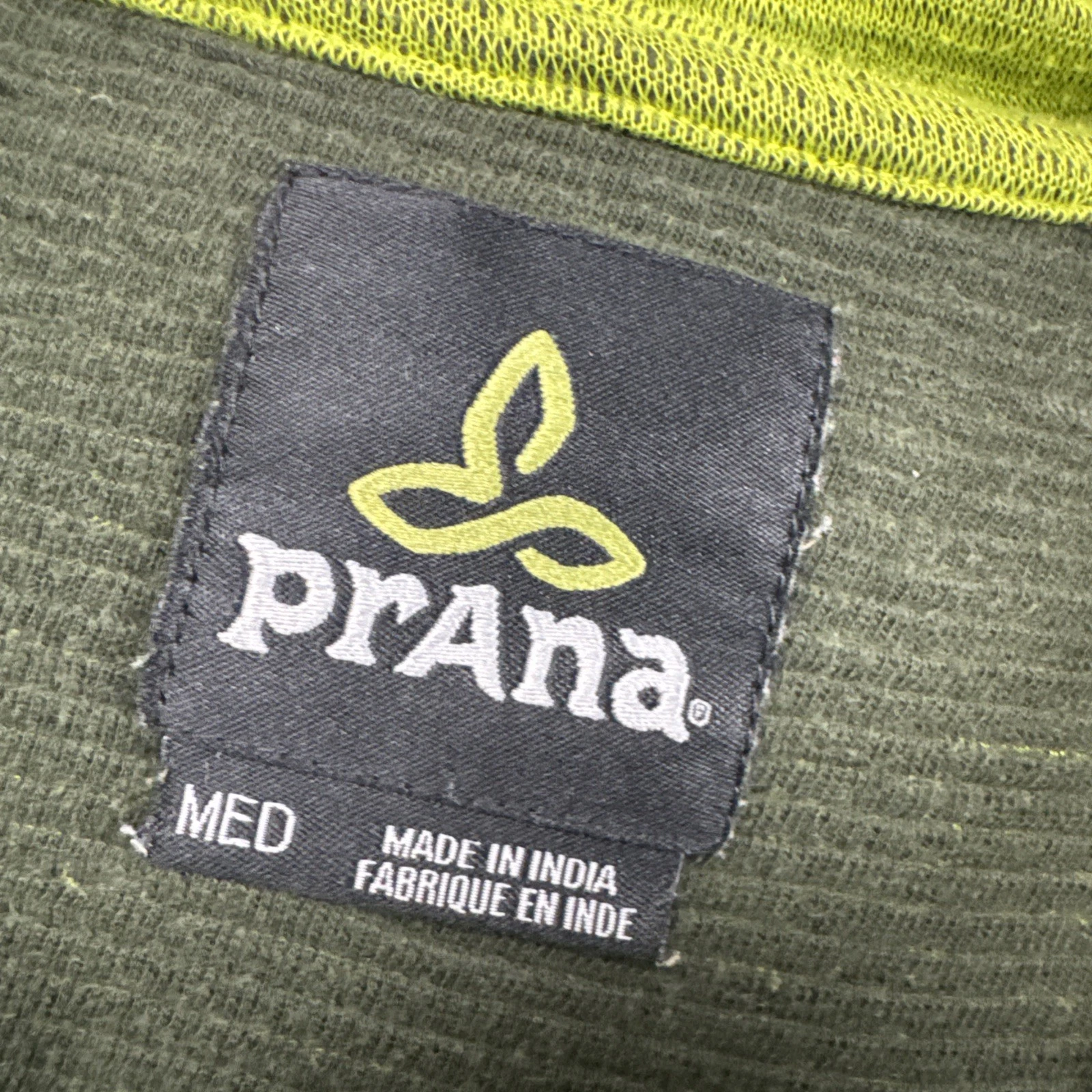 prana full zip organic cotton poly ribbed knit hoodie