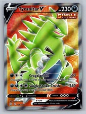 Tyranitar V 154/163 Ultra Rare Battle Styles Pokemon Holo Near Mint on eBay