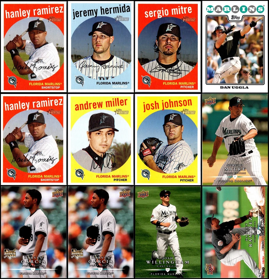 2008 Florida Marlins (125) Card Lot - LAST CHANCE – DON’T MISS OUT! - Image 3 of 4