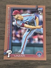 2025 Topps Update Gold Max Lazar RC #US194 Phillies /2025
