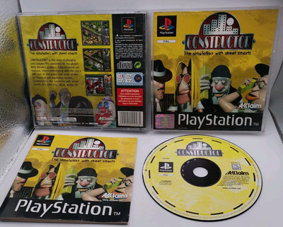 Constructor - Sony Playstation PS1 - ohne Anleitung