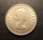 Photo of a 1963 Elizabeth II Shilling from an eBay listing that sold on Jun 18, 2026