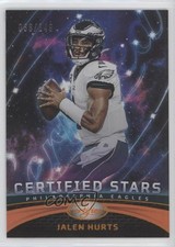2023 Certified Certified Stars Mirror Orange /149 Jalen Hurts #CS-19 0o6m