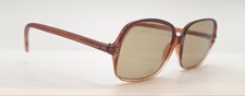 Vintage Brown Oval Sunglasses Frames France