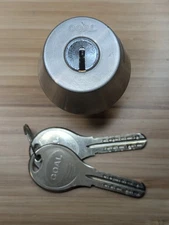 GOAL v18 High-Security Lock Cylinder Japanese Mortise Locksport with 2 Keys