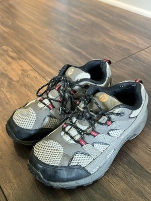 Merrell Boys Moab Size 5 MK261205 Brown Hiking Shoes Size