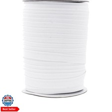 55 Yards 1/2 Inch White Double Fold Bias Tape for Sewing - Bias Binding Tape ...
