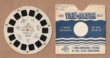 Vintage View-Master reel 47 Glacier National Park II Montana 1948