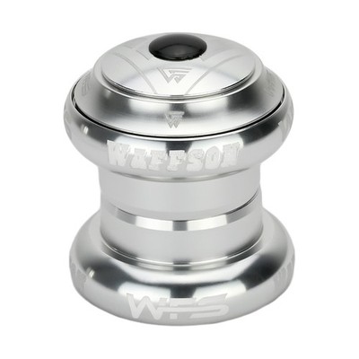 WFS NV.58 1-1/8 inch CNC Threadless Headset with Top Cap , Silver