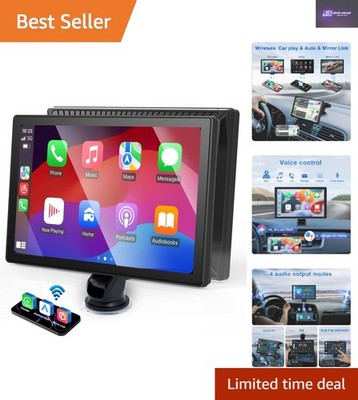 Advanced 9 Zoll Autoradio - Wireless CarPlay, Android Auto & 5.1 Surround Sound