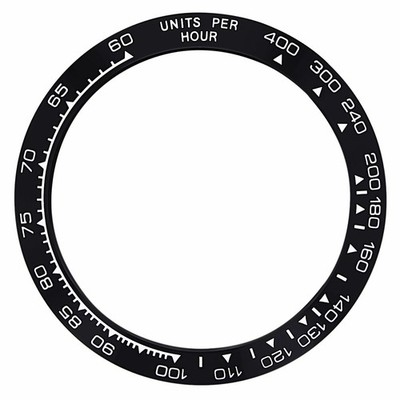Ceramic Replacement Watch Bezel Insert For Daytona 116508, 116518, 116528 Black