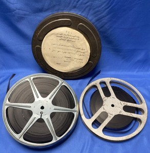 16MM 1600' FILM CAN Gray Plastic 14 Diameter