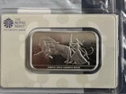 2025 1oz Royal Mint British Una and Lion 1 oz Silver Bar