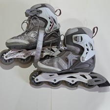 Rollerblade Alexa W Women's Inline Skates Gray White Size 8 EU 39 US 8