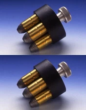 (2 PACK) HKS Revolver Speedloaders 22 32 327 357 38 41 44 45 Cal., optional case
