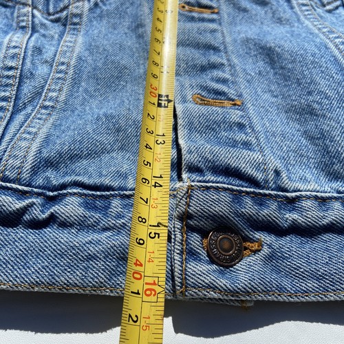 Levi's | Womens Size M Embroidered Eagle Denim Jacket - Picture 7 of 8