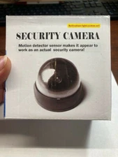 INDOOR/ OUTDOOR MOTION DETECTION SENSOR w/ ACTIVATION LIGHT DUMMY CAMERA (SS2)