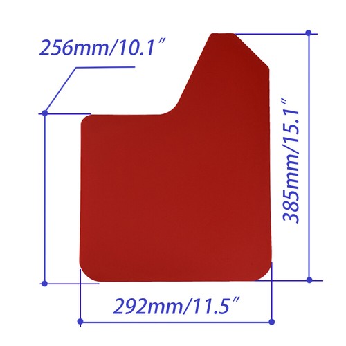 Red Mudguards For Subaru Impreza WRX STI Legacy Mud Flaps Splash Guards Mudflap - Picture 6 of 9