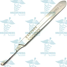 Bard Parker Scalpel Handle No. 4 13.5 cm - 5 1/2'' OR Grade Surgical Instrument