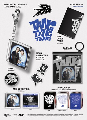 90TAN BTOB 1st Single Album TANG TANG TANG Limited PLVE Ver