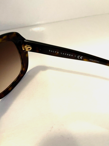 Ralph Lauren RL8134 Woman's Tortoise Sunglasses Gold Emblem Limited Series New - Picture 6 of 7