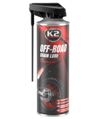 Kettenspray K2 Off-Road Chain Lube 500ml für Offroad-Motorräder und Quads - W140