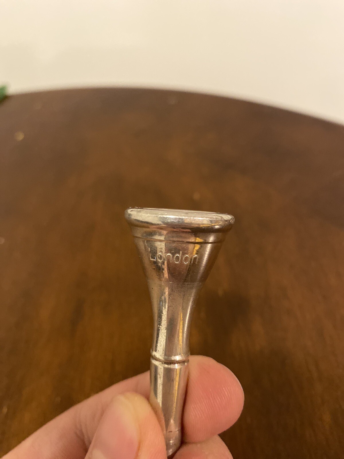 Used Paxman 3A French Horn Mouthpiece; Shallow Cup, Silver Plated eBay